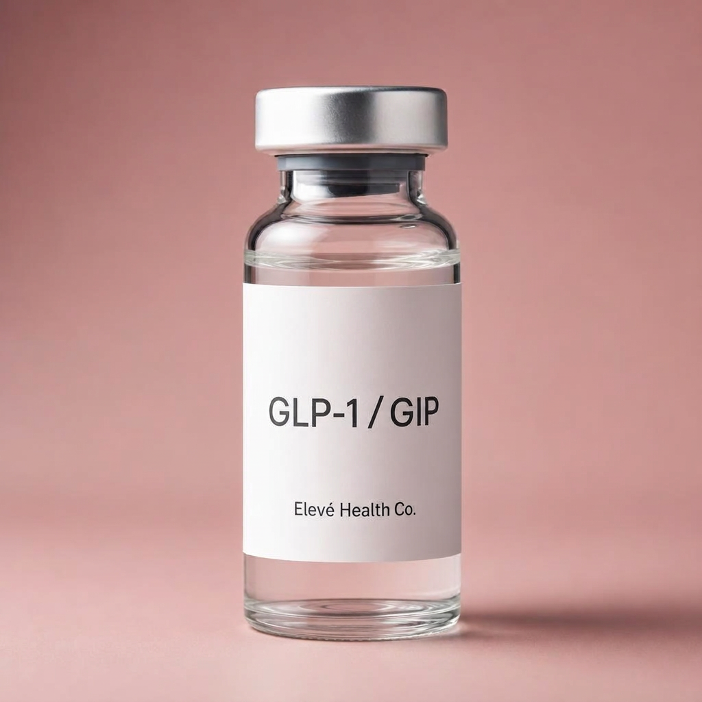 GLP-1 / GIP compounded vial from Elevé Health Co.